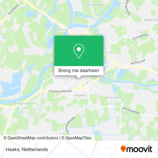 Haaks kaart