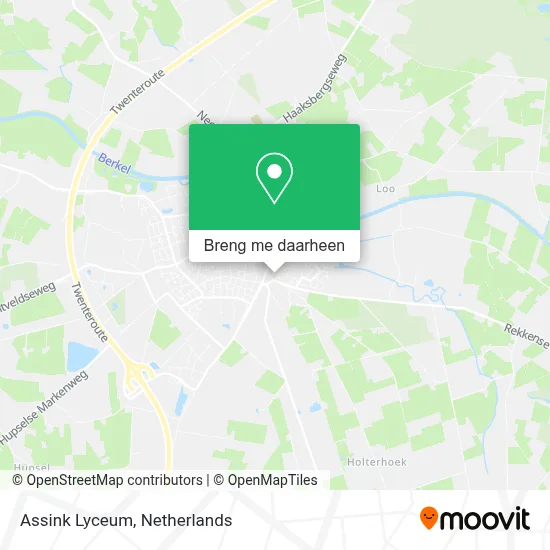 Assink Lyceum kaart