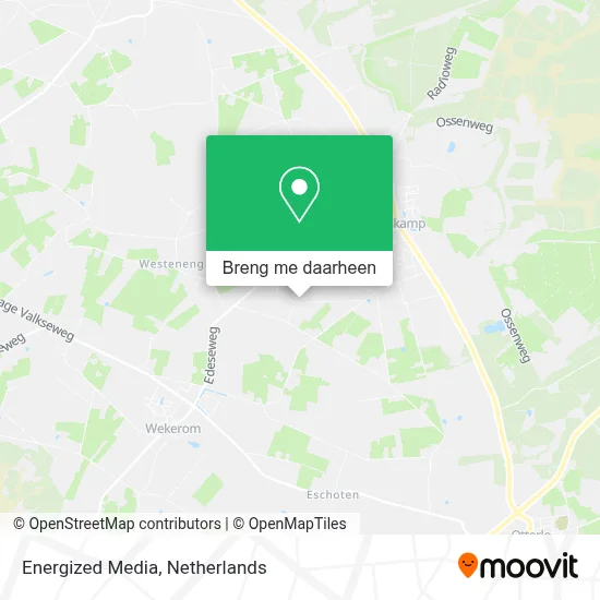 Energized Media kaart