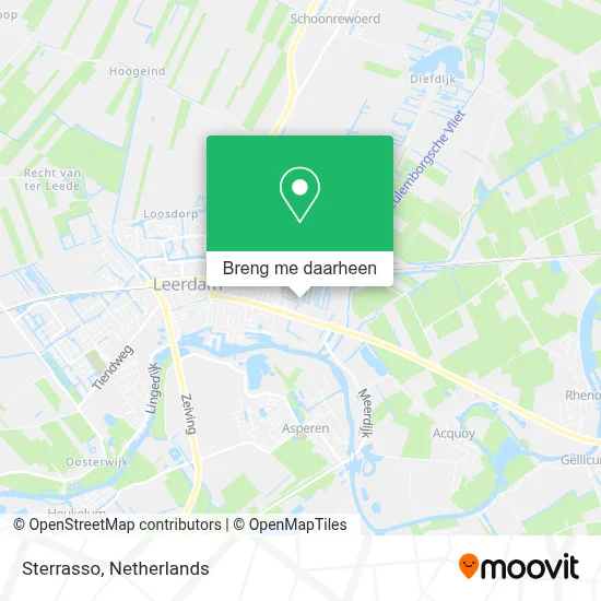 Sterrasso kaart