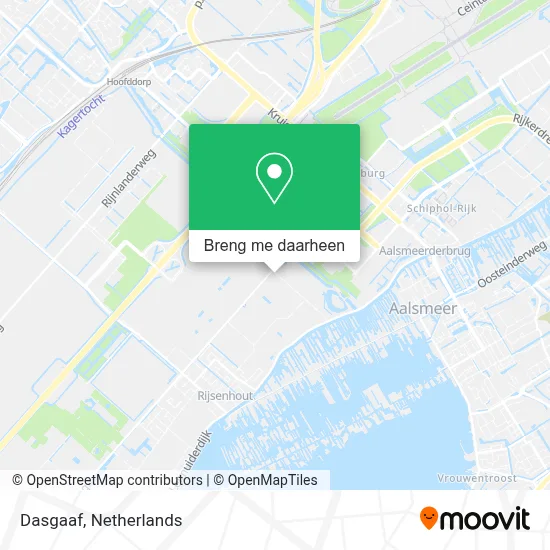 Dasgaaf kaart