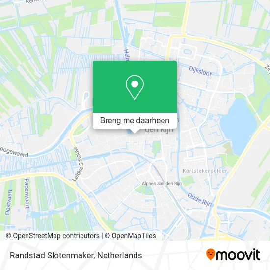 Randstad Slotenmaker kaart