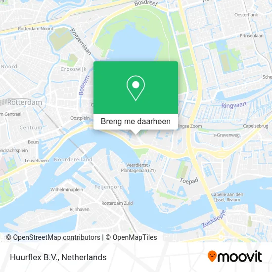 Huurflex B.V. kaart