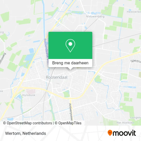 Wertom kaart