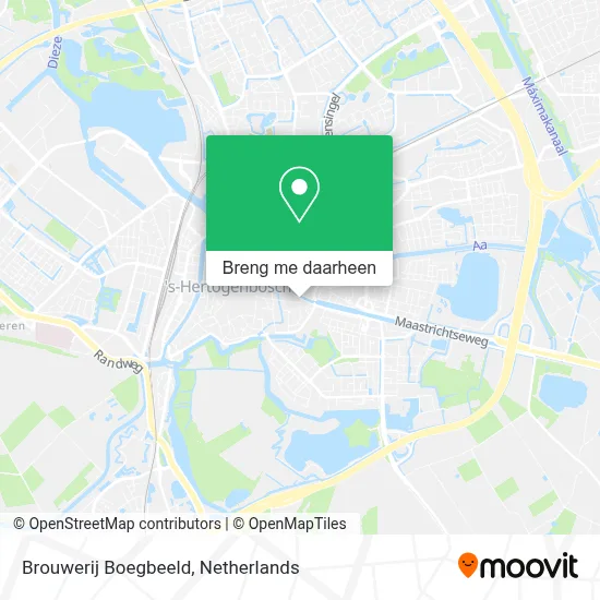Brouwerij Boegbeeld kaart
