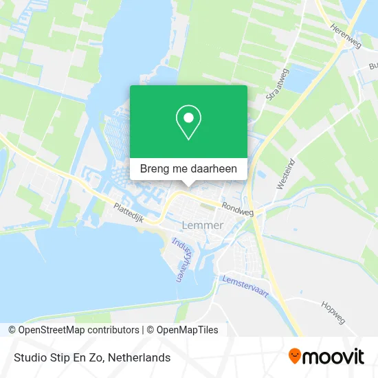 Studio Stip En Zo kaart