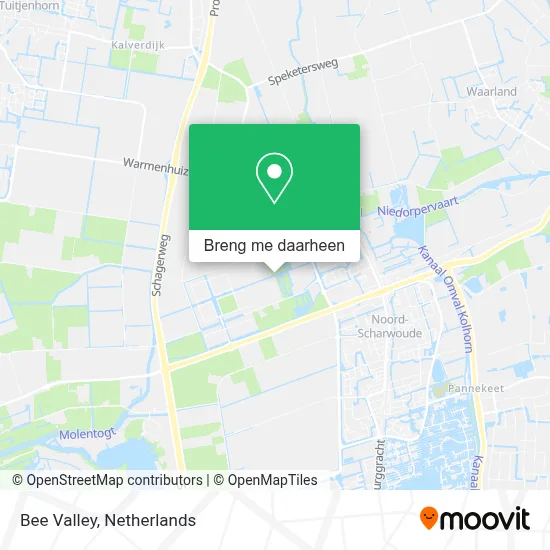 Bee Valley kaart