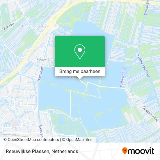 Reeuwijkse Plassen kaart