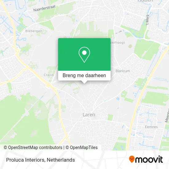 Proluca Interiors kaart