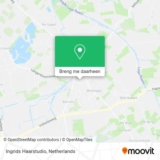 Ingrids Haarstudio kaart