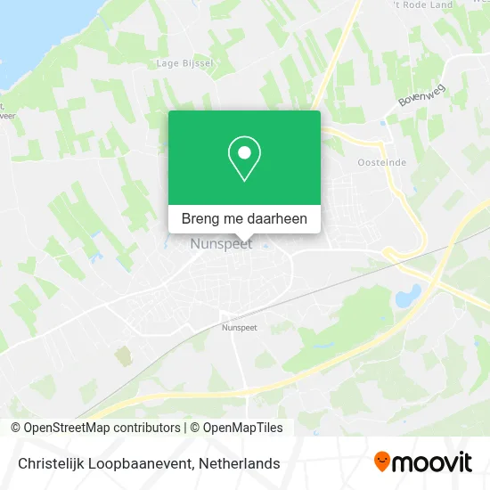 Christelijk Loopbaanevent kaart