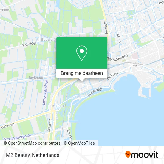 M2 Beauty kaart