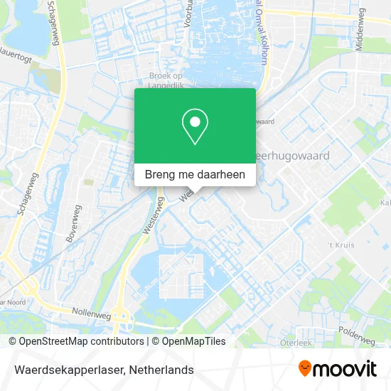 Waerdsekapperlaser kaart