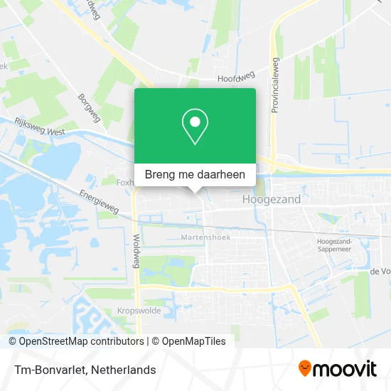 Tm-Bonvarlet kaart