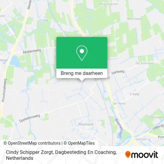 Cindy Schipper Zorgt, Dagbesteding En Coaching kaart