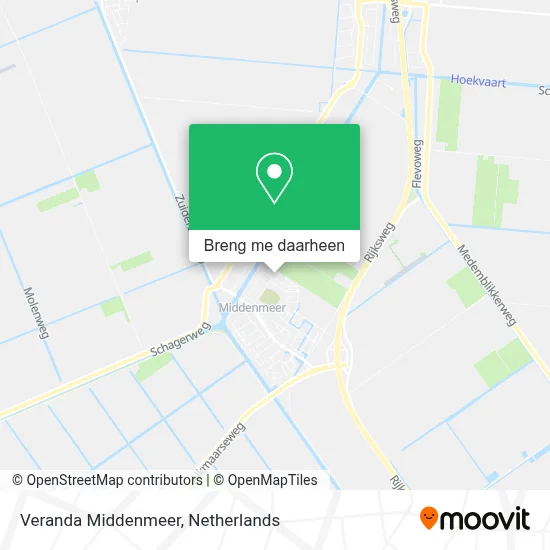 Veranda Middenmeer kaart