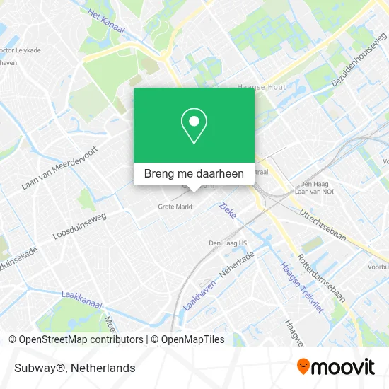 Subway® kaart