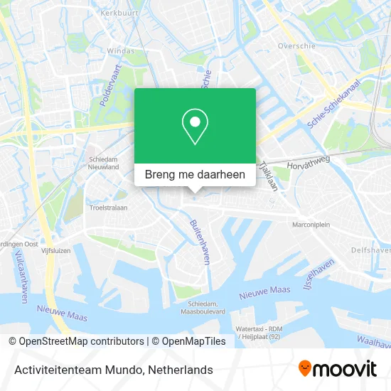 Activiteitenteam Mundo kaart