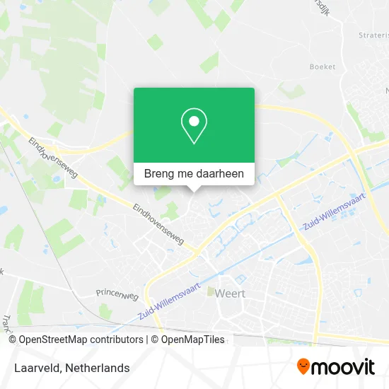 Laarveld kaart