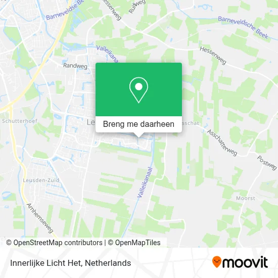 Innerlijke Licht Het kaart