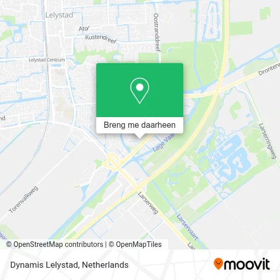 Dynamis Lelystad kaart