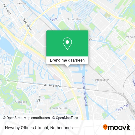 Newday Offices Utrecht kaart