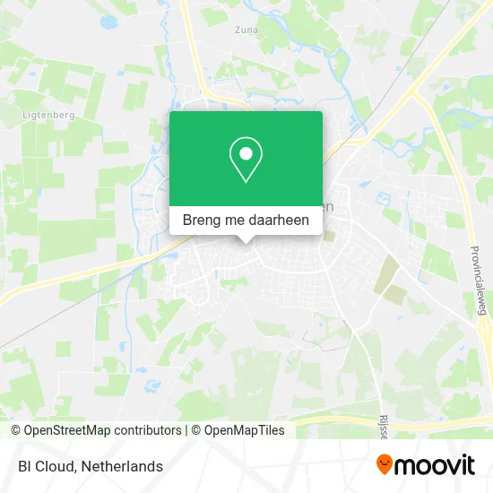 Bl Cloud kaart