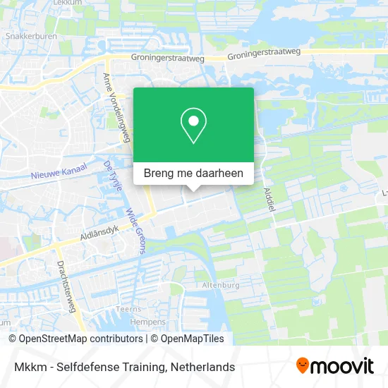 Mkkm - Selfdefense Training kaart