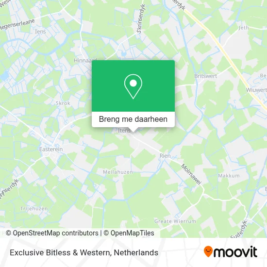 Exclusive Bitless & Western kaart