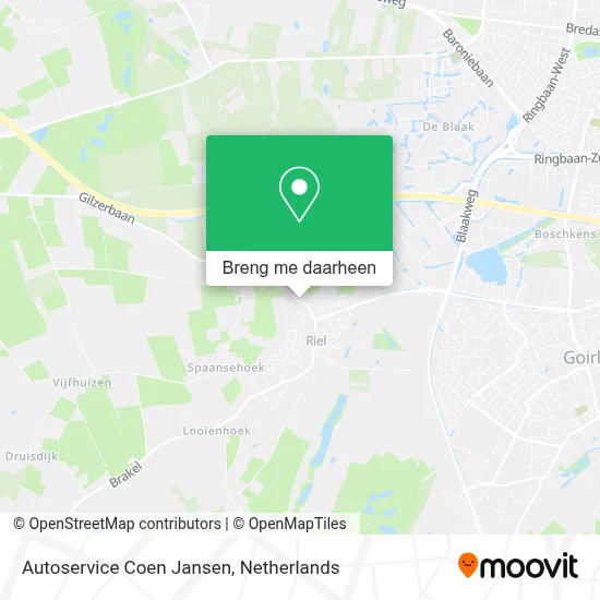 Autoservice Coen Jansen kaart
