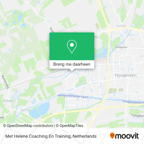 Met Helene Coaching En Training kaart
