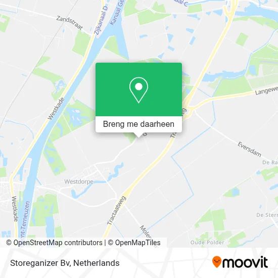 Storeganizer Bv kaart
