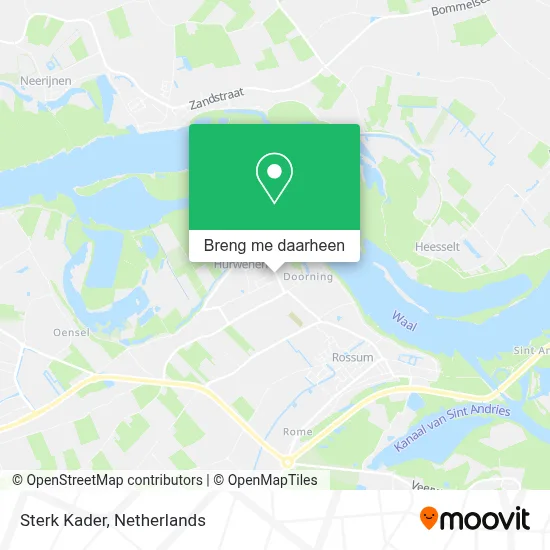 Sterk Kader kaart