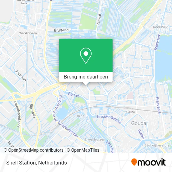Shell Station kaart