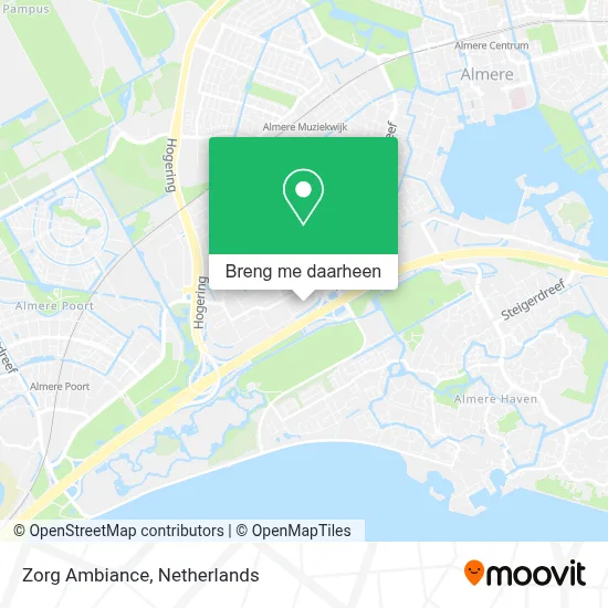 Zorg Ambiance kaart