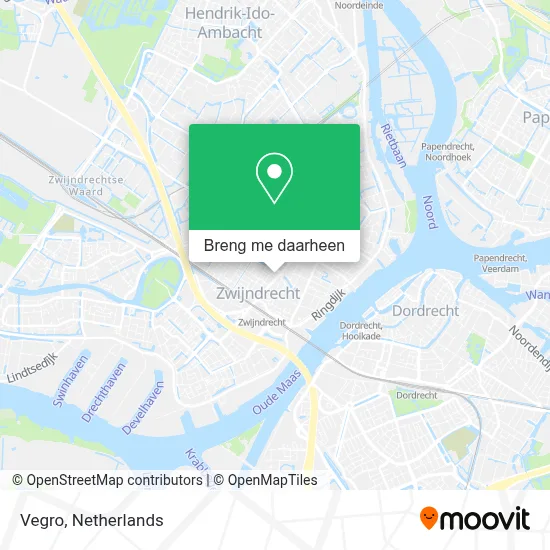 Vegro kaart