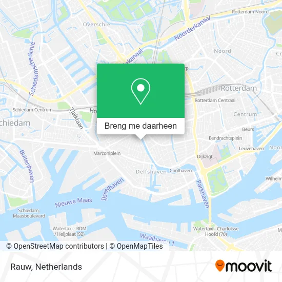 Rauw kaart