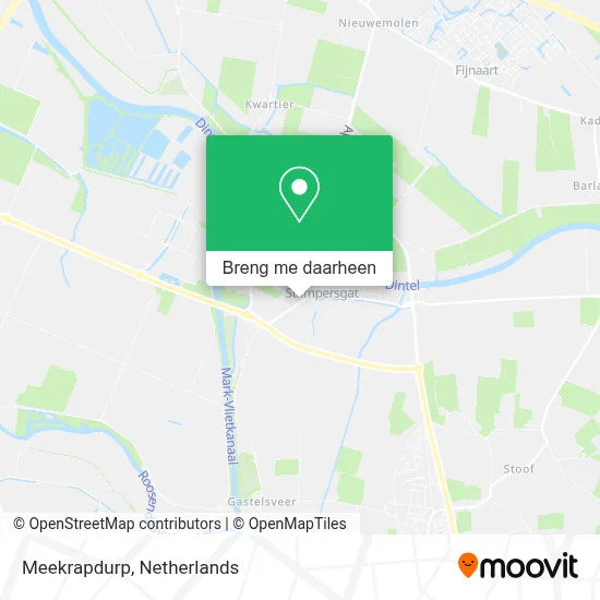 Meekrapdurp kaart