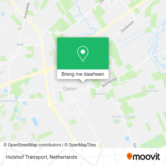 Hulshof Transport kaart