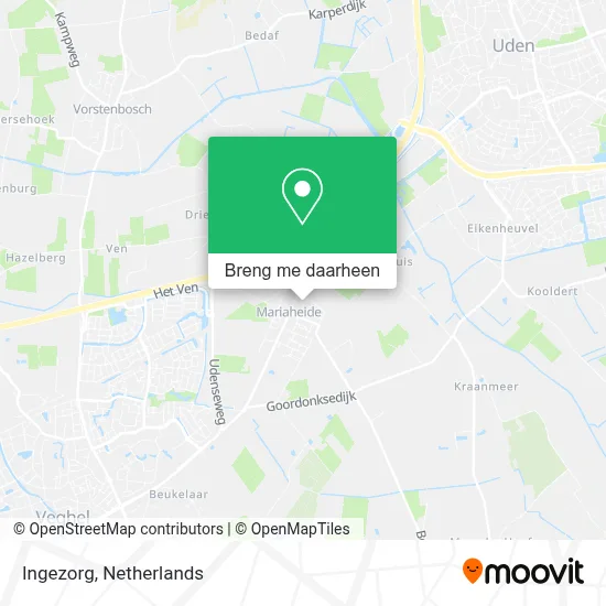 Ingezorg kaart