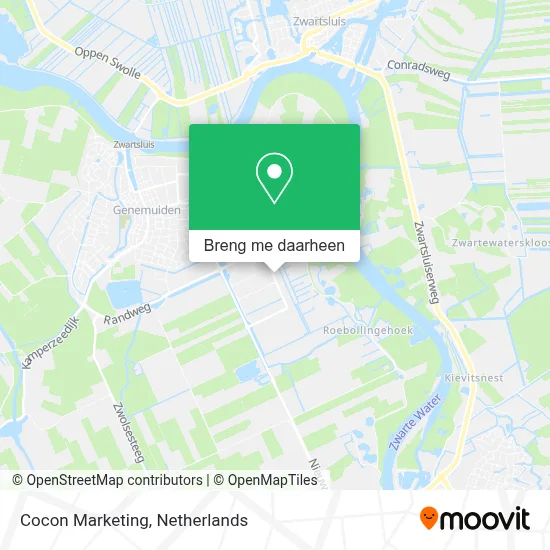 Cocon Marketing kaart