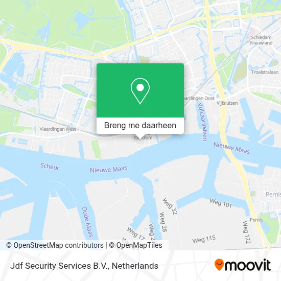 Jdf Security Services B.V. kaart