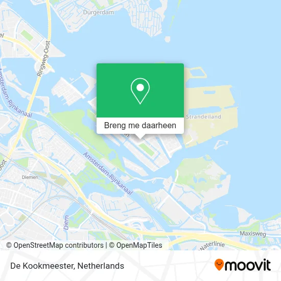 De Kookmeester kaart