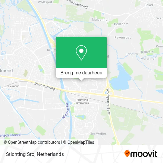 Stichting Sro kaart