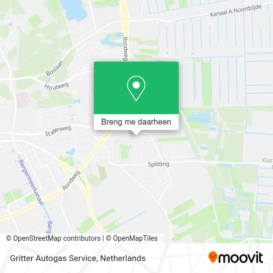Gritter Autogas Service kaart