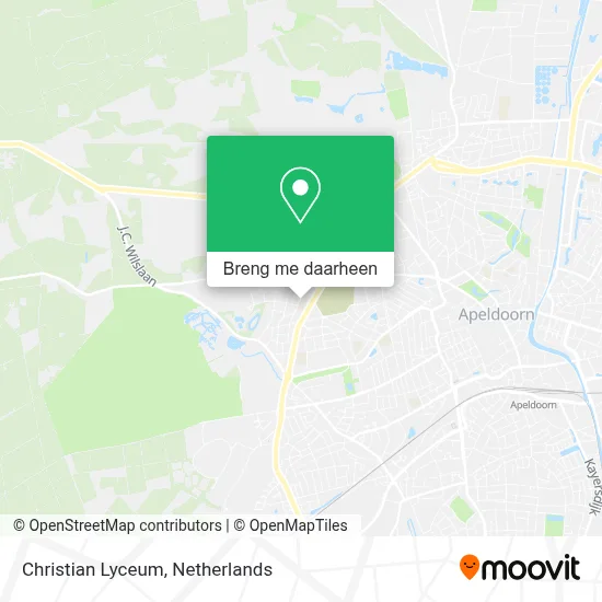 Christian Lyceum kaart