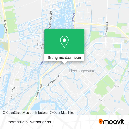 Droomstudio kaart