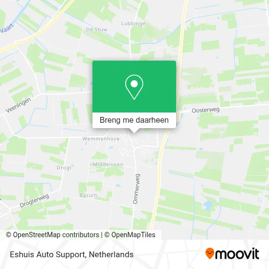 Eshuis Auto Support kaart