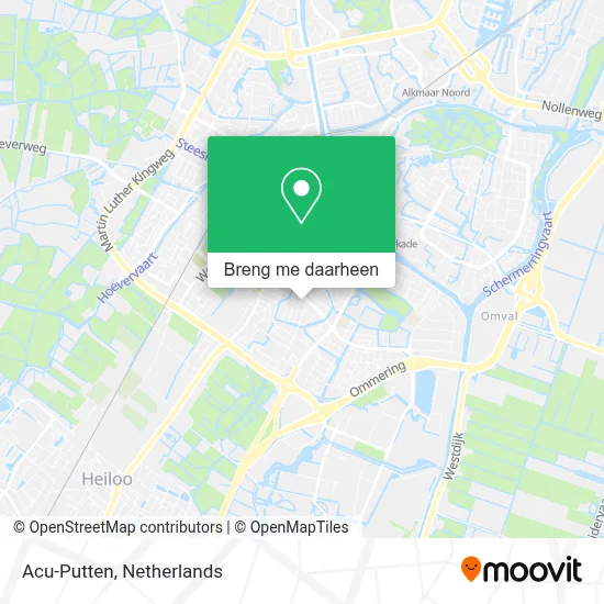 Acu-Putten kaart