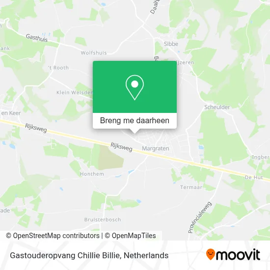 Gastouderopvang Chillie Billie kaart